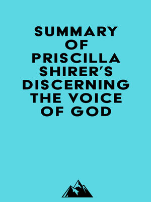 cover image of Summary of Priscilla Shirer's Discerning the Voice of God